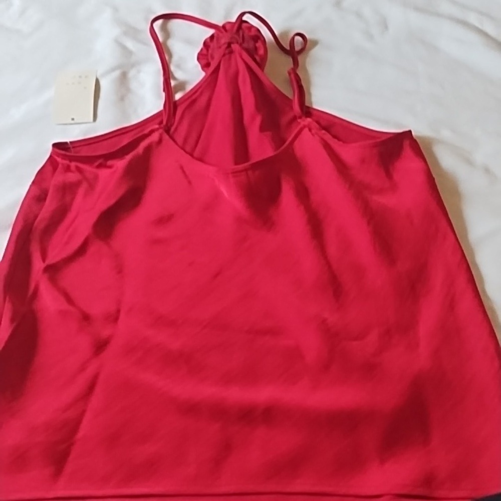 NWT A New Day Top with Floral Accent SzS - Picture 5 of 7